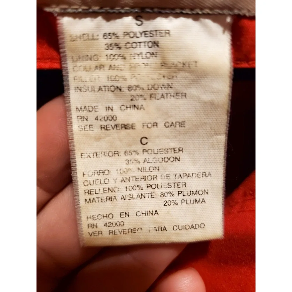 Vintage Puffer Down Vest